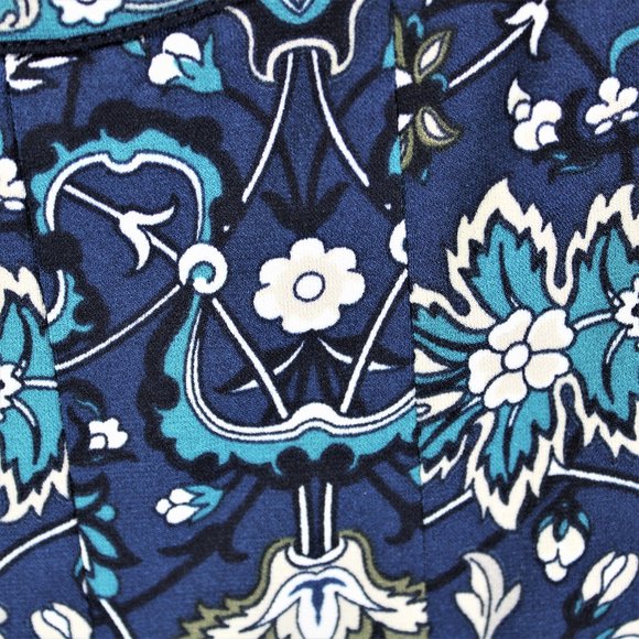 Max Studio | Blue & White BOHO Print Summer Dress - Picture 3 of 7